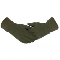 Зимние тактические перчатки Soft Shell (олива)