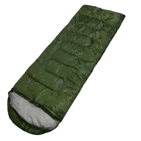 Зимний спальный мешок 2.4 кг на спецоперацию (олива) 