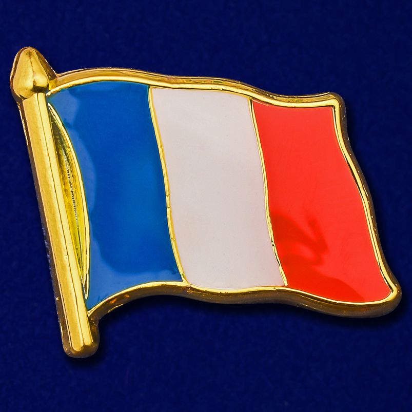Значок "Флаг Франции"