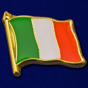 Значок "Флаг Италии" 