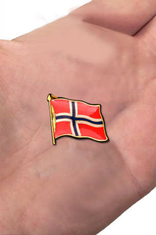 Заказать значок "Флаг Норвегии"