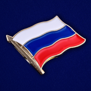 Значок "Флаг России" - общий вид