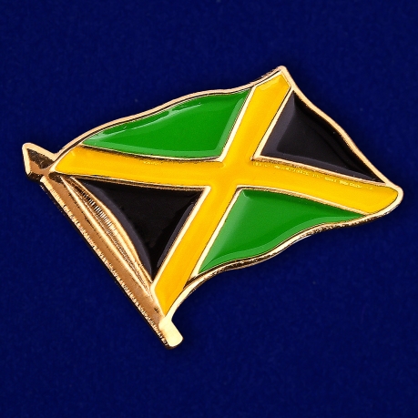 Значок "Флаг Ямайки" - общий вид
