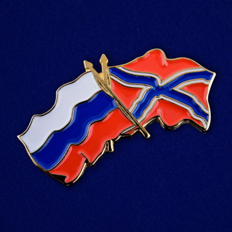 Значок "Флаги России и Новороссии" - общий вид