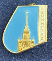 Значок город Ленинград Адмиралтейство