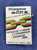 Значок III Congresso da CGTP-IN
