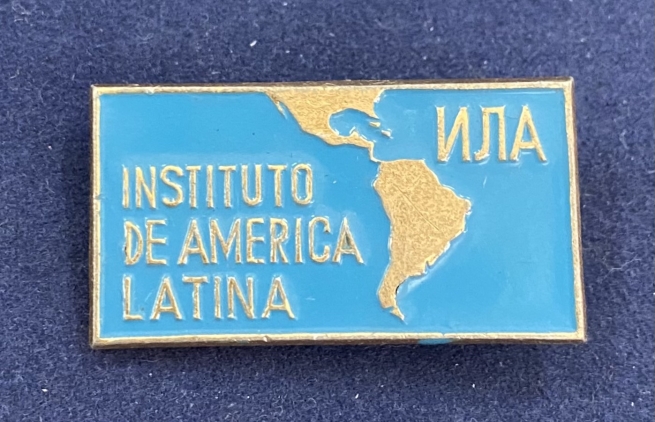Значок Институт Латинской Америки АН СССР 25 лет