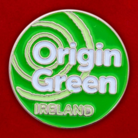Значок Ирландия "Origin Green"