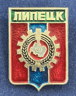 Значок Липецк с гербом