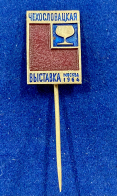 Значок на иголке Чехословацкая выставка Москва-1964