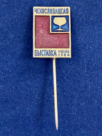 Значок на иголке Чехословацкая выставка в Москве 1964
