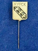 Значок на иголке Курск с гербом