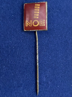 Значок на иголке NOE