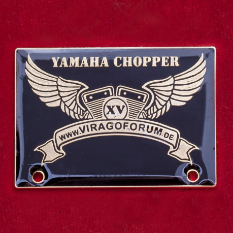 Значок немецких байкеров "Чопперы Yamaha" 