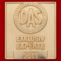 Значок немецко-австрийского АО юридического страхования DAS