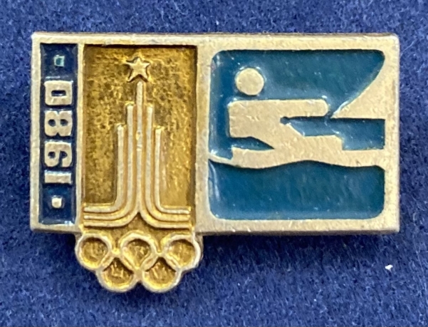 Значок Олимпиада 1980 Парусный спорт