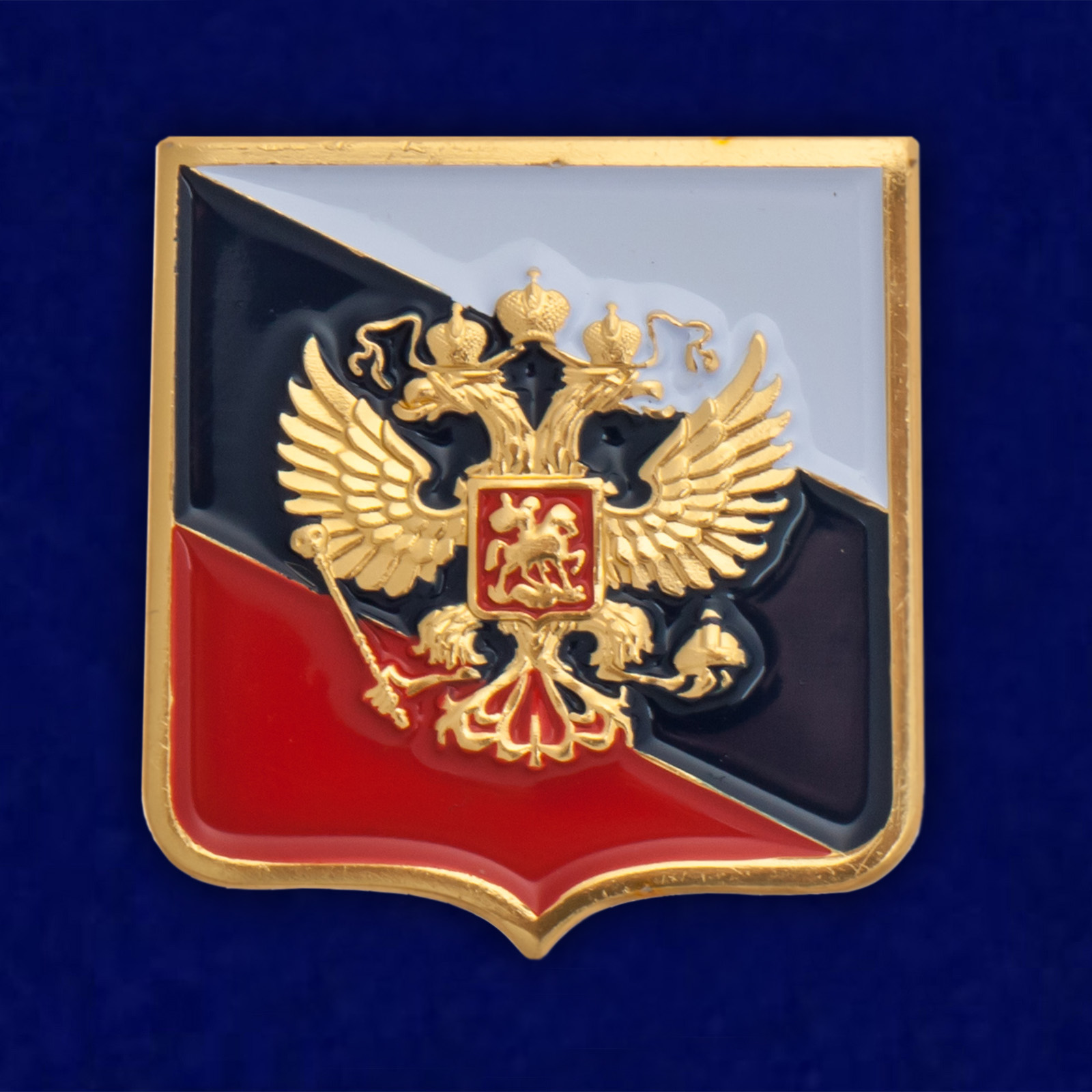 Заказать недорого онлайн значок с гербом России