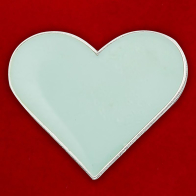 Значок "Серебряное сердце"