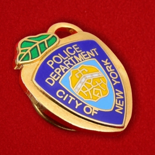Значок США "Полицейский департамент Нью-Йорка"