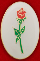 Значок "Цветок розы"