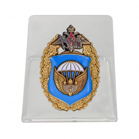 Знак 106-я гвардейская воздушно-десантная дивизия ВДВ на подставке