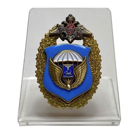 Знак 76-я гвардейская десантно-штурмовая дивизия ВДВ на подставке