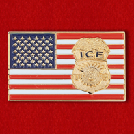 Знак агентов Иммиграционной и таможенной полиции США"