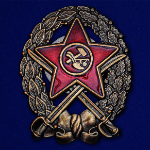 Знак Красного Командира кавалерийских частей РККА на подставке