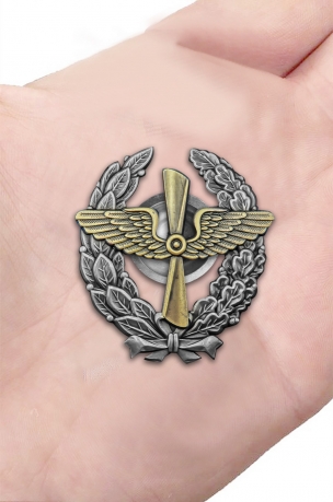 Знак Красного военного лётчика РККА 1917-1918 на подставке