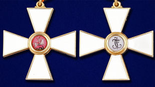 Знак ордена Святого Георгия 2 степени - аверс и реверс