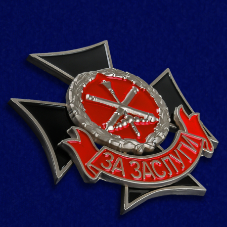 Знак отличия Министерства обороны РФ "За заслуги" - общий вид