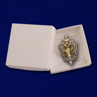 Знак Почётный сотрудник контрразведки - в коробке