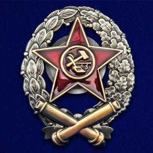 Знак Красного командира-артиллериста (1918-1922 г.) №2632
