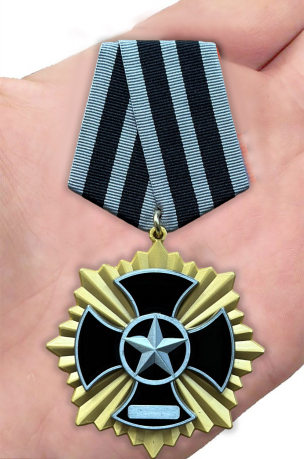 Золотой крест "За отвагу и мужество" ЧВК Вагнер (Муляж)